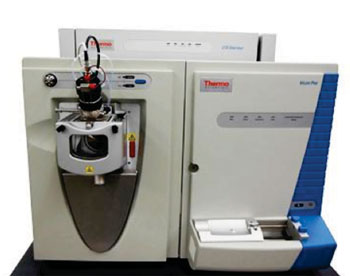 Image: The Thermo-Finnigan LTQ mass spectrometer (Photo courtesy of Thermo Fisher Scientific).