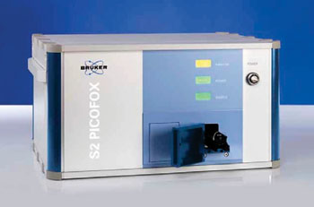 Image: The benchtop Picofox S2 total reflection X-ray fluorescence spectrometer (Photo courtesy of Bruker Nano).