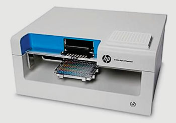 Image: The HP D300 digital dispensing system (Photo courtesy of Hewlett-Packard).