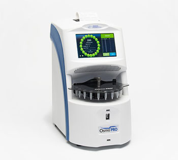 Image: The OsmoPRO multi-sample osmometer for automated testing (Photo courtesy of Advanced Instruments).