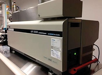 Image: The API 5000 LC/MS/MS Detector System (Photo courtesy of AB Sciex).