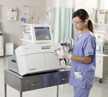 Image: The RAPIDComm system ensures secure access to POC devices (Photo courtesy of Siemens Healthineers).