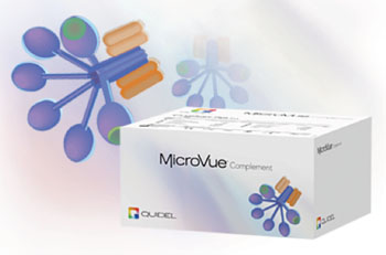 Image: The MicroVue complement sC5b-9 Plus enzyme immunoassay kit (Photo courtesy of Quidel Corporation).