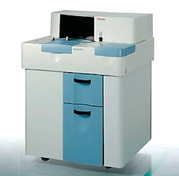 Image: The Konelab 20XT clinical chemistry automated analyzer (Photo courtesy of Thermo Fisher Scientific).