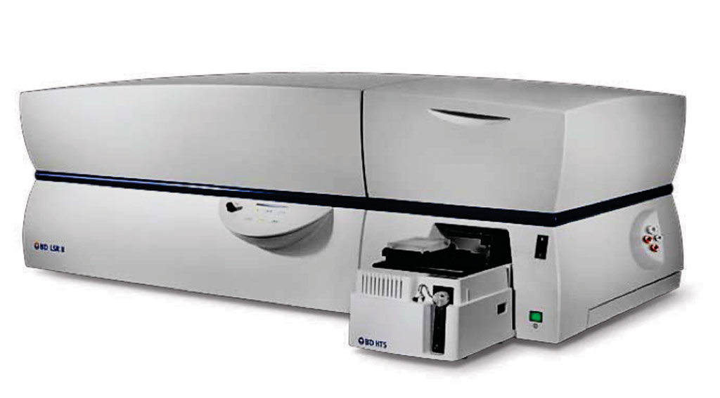 Image: The BD LSR II flow cytometry analyzer (Photo courtesy of BD Bioscience).