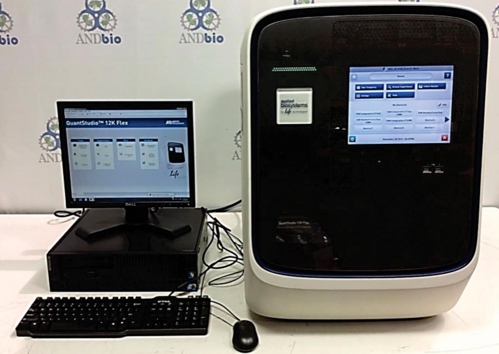 Image: The QuantStudio 12K Flex real-time PCR instrument (Photo courtesy of ANDbio).