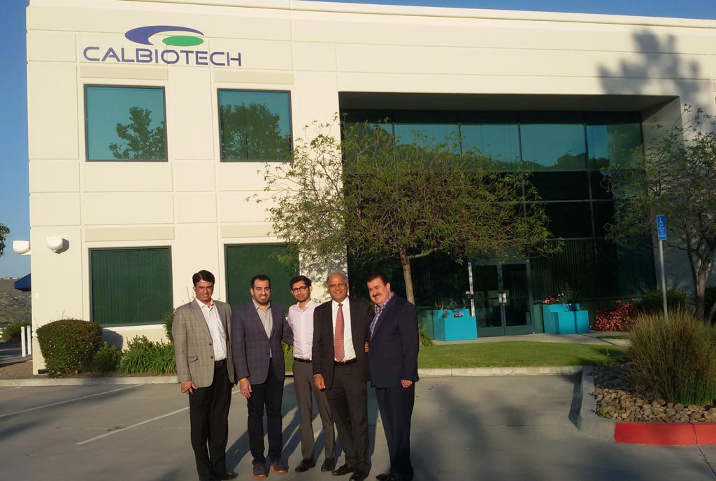 Image: The Calbiotech team (Photo courtesy of Calbiotech Group).