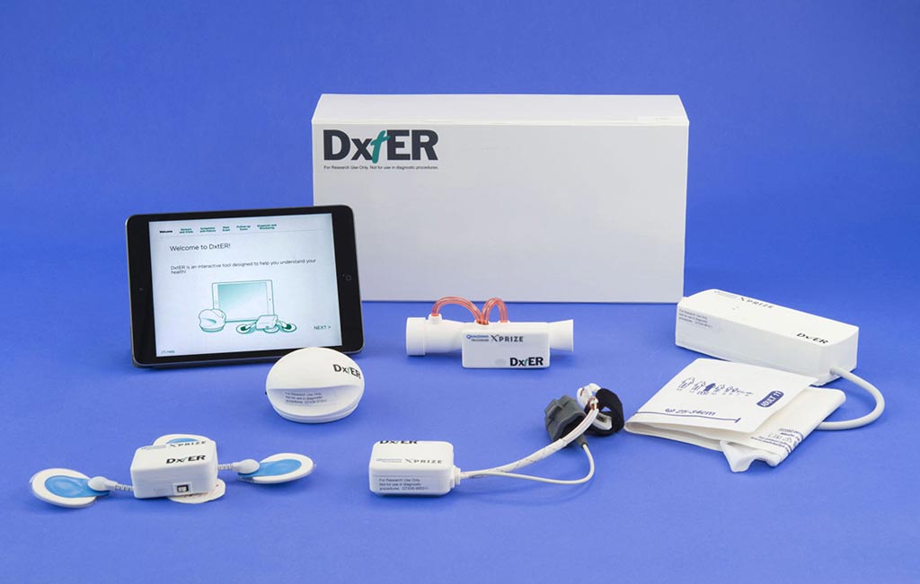 Image: The DxtER \"tricorder\" health monitor and diagnostic device (Photo courtesy of XPRIZE).