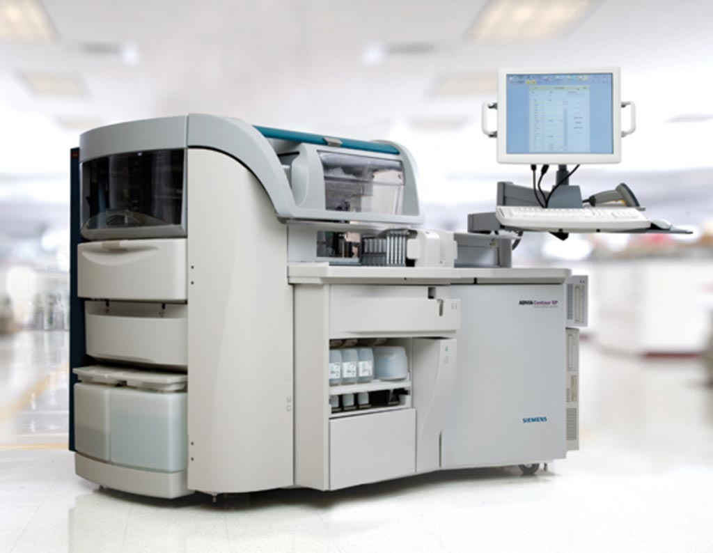 Image: The Advia Centaur XP immunoassay analyzer (Photo courtesy of Siemens Healthcare).