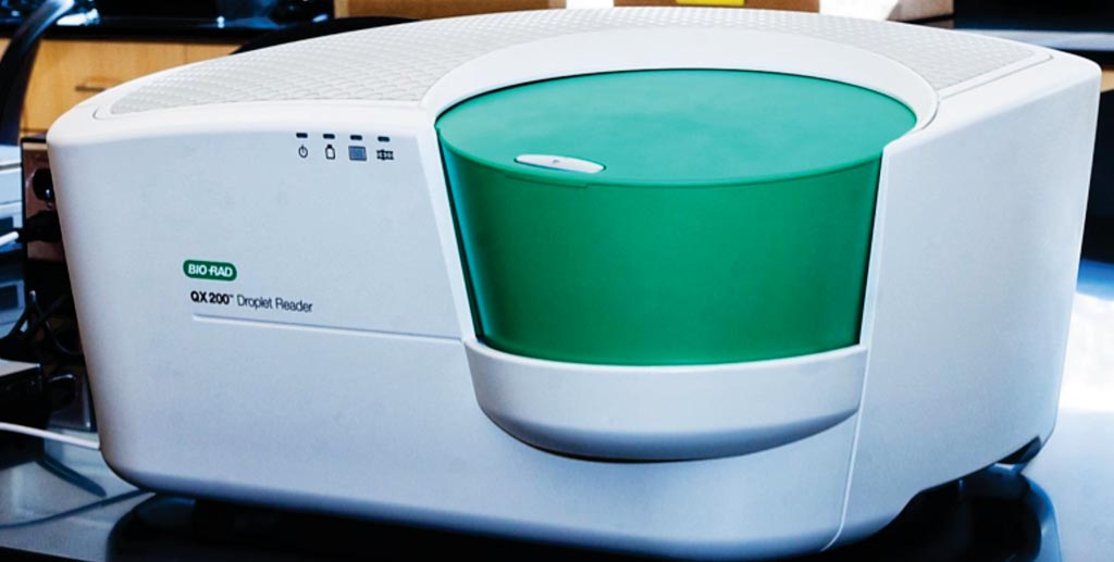 Image: The QX200 Droplet reader for EvaGreen or probe-based digital PCR applications, for use with the QX200 Droplet Digital System (Photo courtesy of Bio-Rad Laboratories).