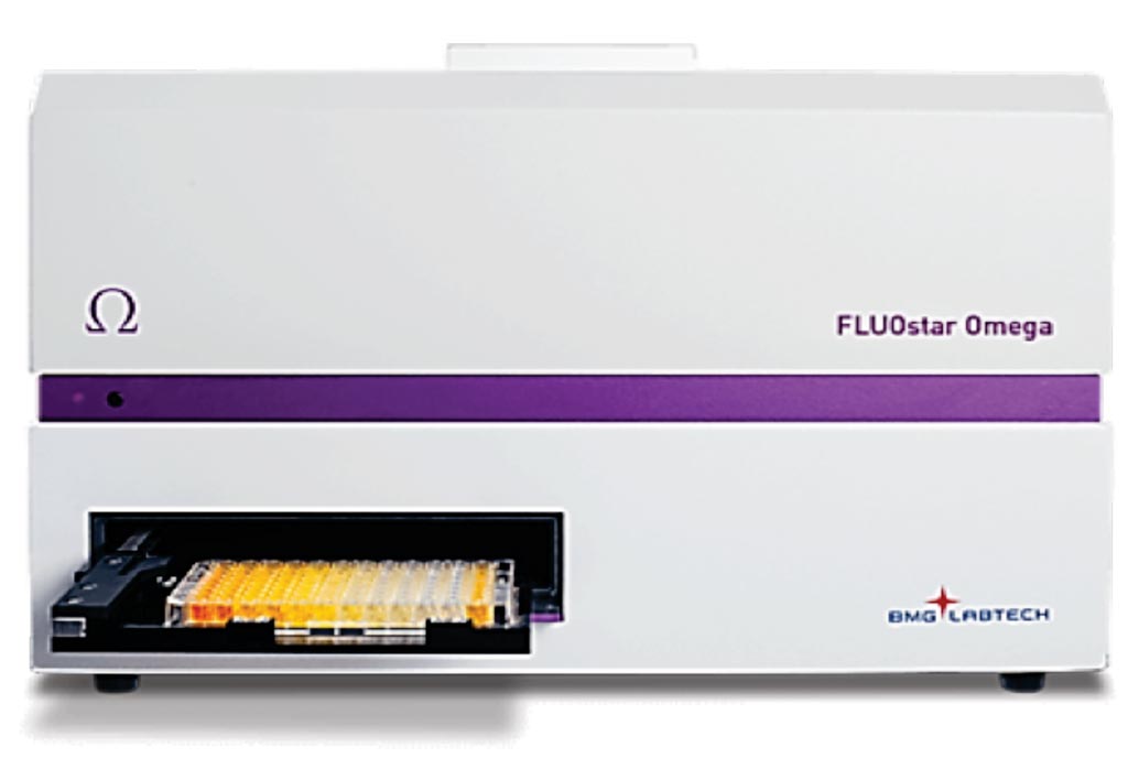 Image: The FLUOstar Omega multi-mode microplate reader. A newly developed prion seeding assay called Real-Time Quaking Induced Conversion assay (RT-QuIC), scientists can now measure prion seeding at lower levels and in less than a few days in standard 96-well microplates (Photo courtesy of BMG Labtech).