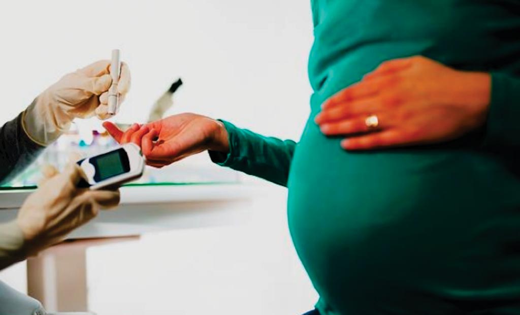 Image: Testing for blood glucose levels during early pregnancy to assess the risk of congenital heart disease (Photo courtesy of Paras Hospitals).