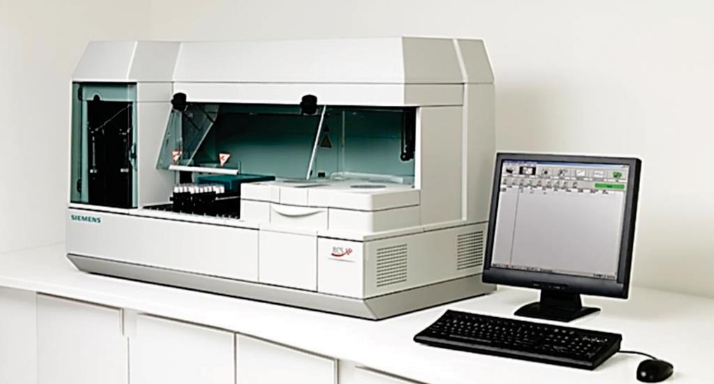 Image: The BCS XP System, one of the most widely used fully automated hemostasis analyzers (Photo courtesy of Siemens Healthineers).
