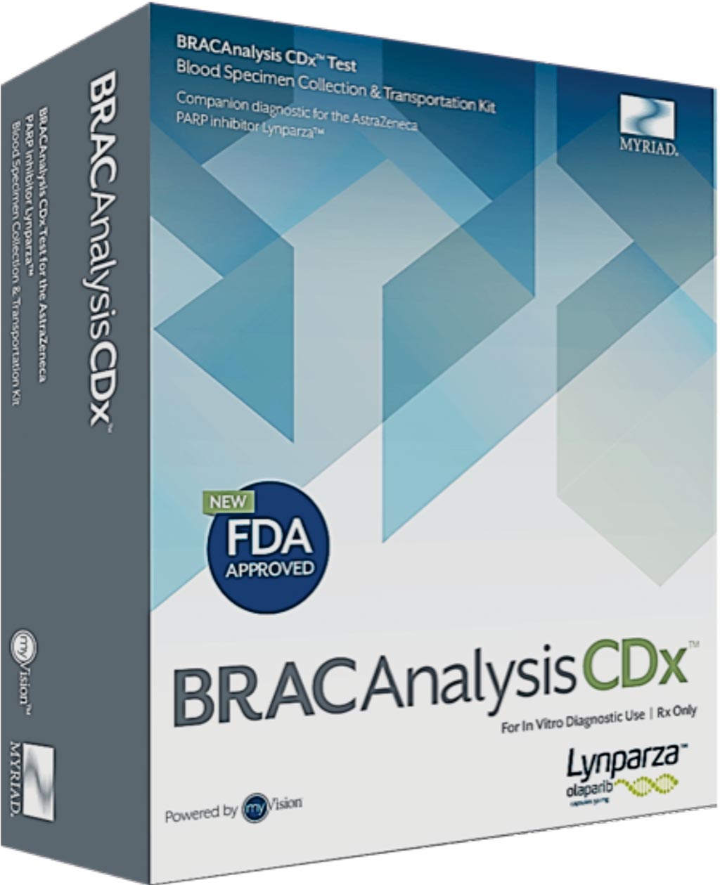 Image: The FDA-approved BRACAnalysis CDx test as a companion diagnostic (Photo courtesy of Myriad Genetics).