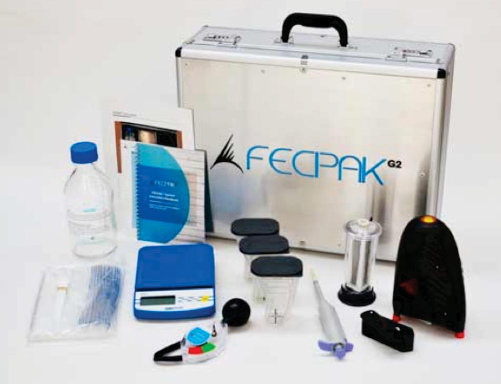 Image: The FECPAKG2 is a complete remote-location parasite assessment tool (Photo courtesy of Techion Group).