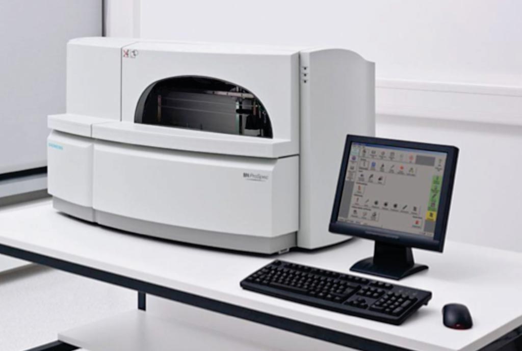 Биохимический анализатор BN ProSpec представляет собой специальную компактную систему, которая предлагает консолидированное меню специализированных и стандартных реагентов для надежного тестирования плазменного белка (фото любезно предоставлено Siemens Healthcare).