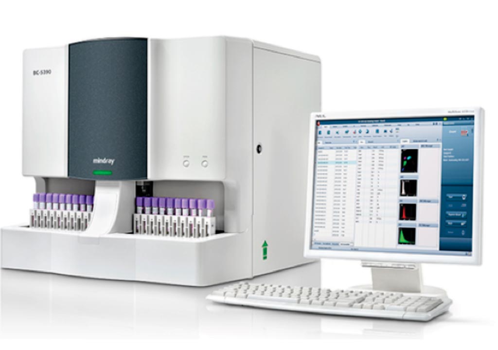 Image: The BC-5390CRP blood cell analyzer (Photo courtesy of Mindray).