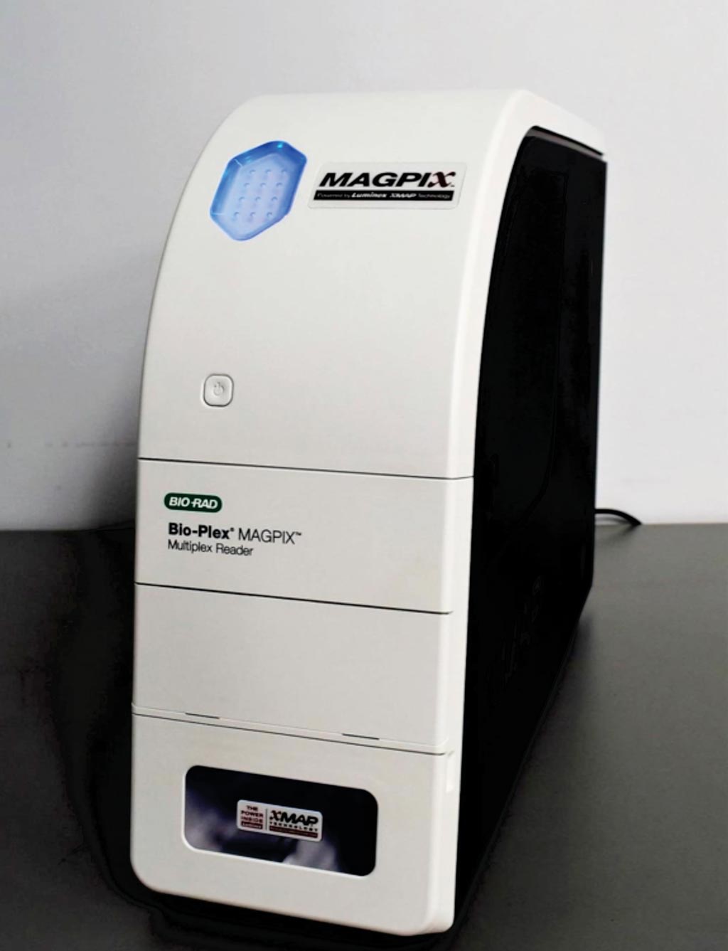 Image: The MAGPIX single or multiplex automated immunoassay reader (Photo courtesy of Bio-Rad).