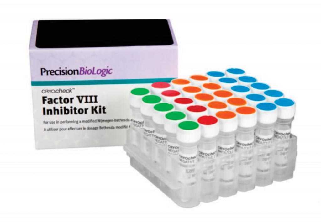 Image: The CRYOcheck Factor VIII Inhibitor Kit contains standardized components and a validated procedure to prepare patient samples for performing a modified Nijmegen-Bethesda assay (Photo courtesy of Precision BioLogic).