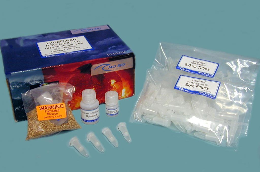 Image: The UltraClean PCR cleanup kit (Photo courtesy of MO BIO Laboratories).