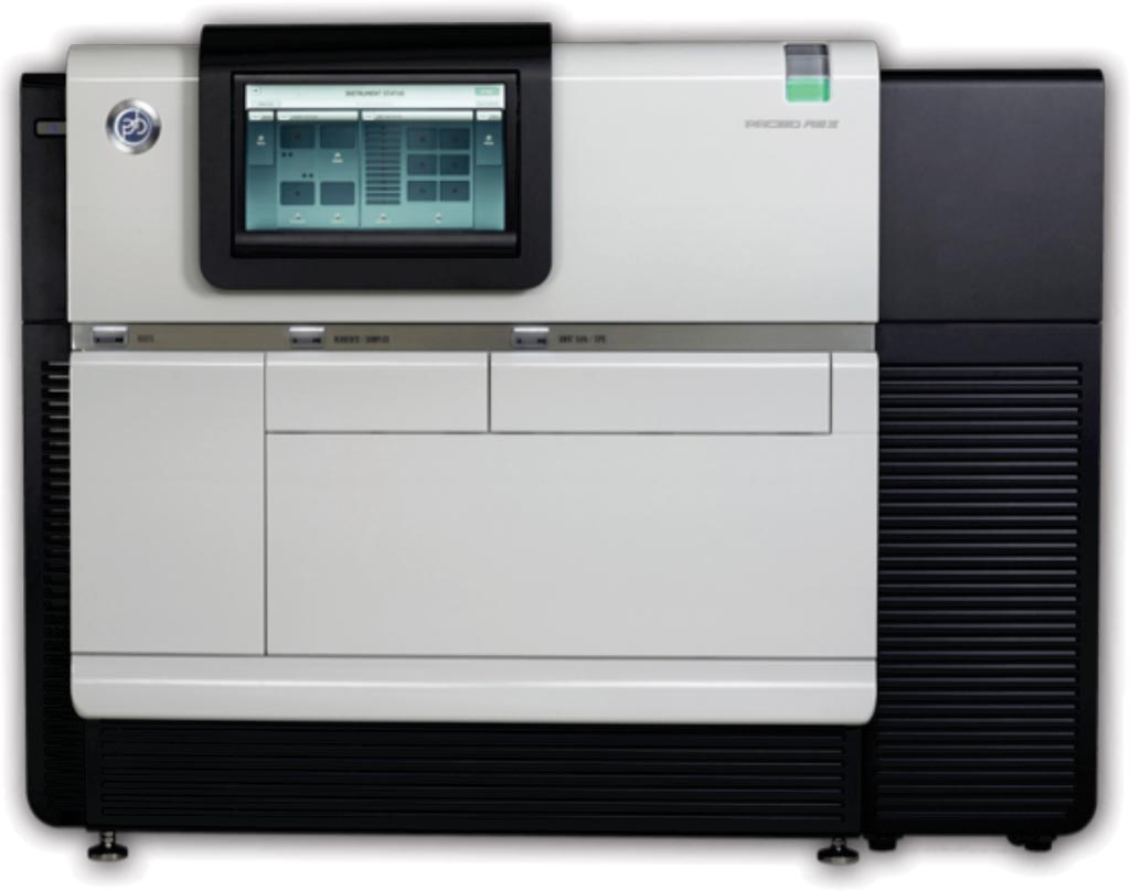 Image: The PacBio RS II sequencer uses single molecule, real time (SMRT) sequencing technology (Photo courtesy of Pacific Biosciences).