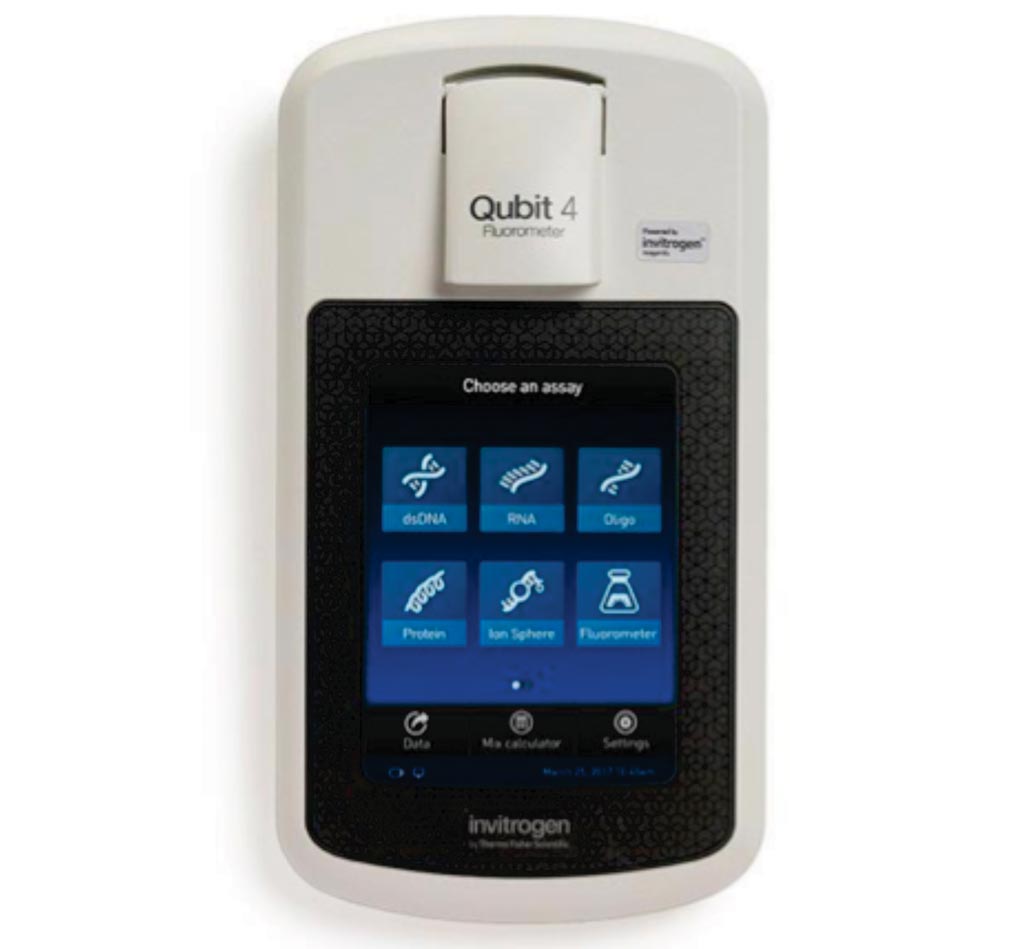 Image: The Qubit 4 Flurometer is designed to accurately measure DNA, RNA, and protein quantity, and now also RNA integrity and quality, using the highly sensitive Qubit assays (Photo courtesy of Thermo Fisher Scientific).
