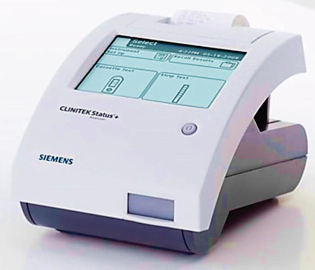 Image: The CLINITEK Status+ analyzer provides results for routine urine tests, kidney disease and pregnancy tests (Photo courtesy of Siemens Healthineers).