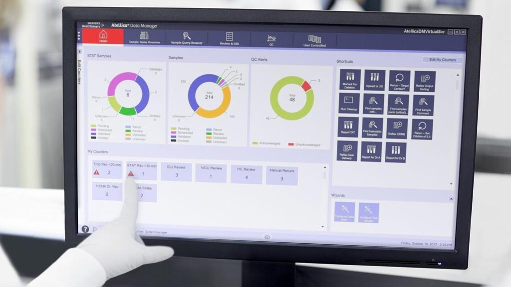 Image: The Atellica Diagnostics IT portfolio is helping labs manage increasing workloads, staffing challenges, and decreasing budgets with innovative data-driven solutions (Photo courtesy of Siemens Healthineers).