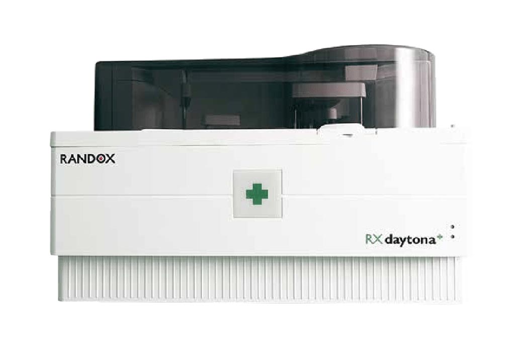 Image: The RX daytona+ clinical chemistry analyzer (Photo courtesy of Randox).