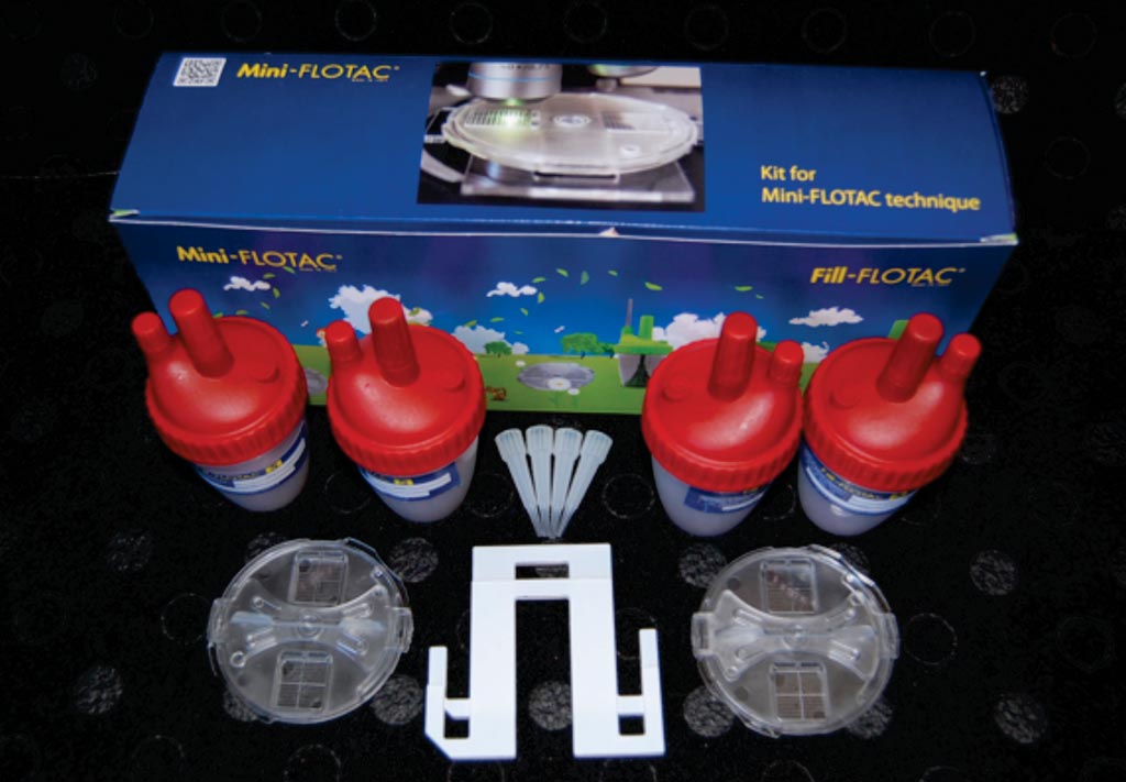 Image: The Mini-FLOTAC is a promising technique for detecting and counting helminth eggs in animals and humans, and can be used for fecal egg count (Photo courtesy of Università degli Studi di Napoli Federico II).