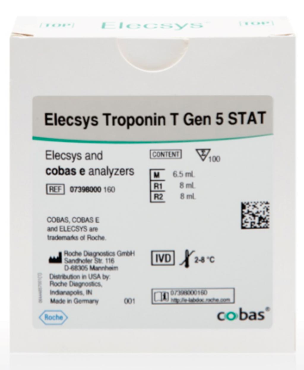Image: The Elecsys Troponin T Gen 5 STAT assay (Photo courtesy of Roche Diagnostics).