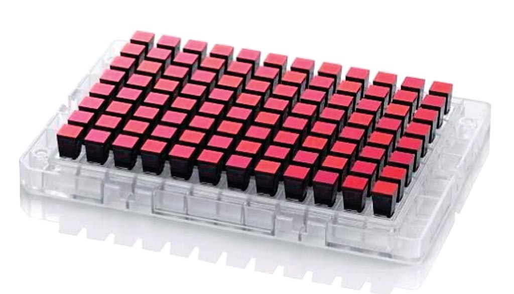 Image: A custom-designed Affymetrix Axiom array (Photo courtesy of Thermo Fisher Scientific).