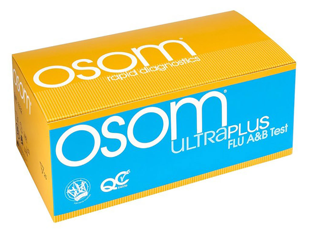 Image: The OSOM Ultra Plus Flu A&B Test (Photo courtesy of Sekisui Diagnostics)