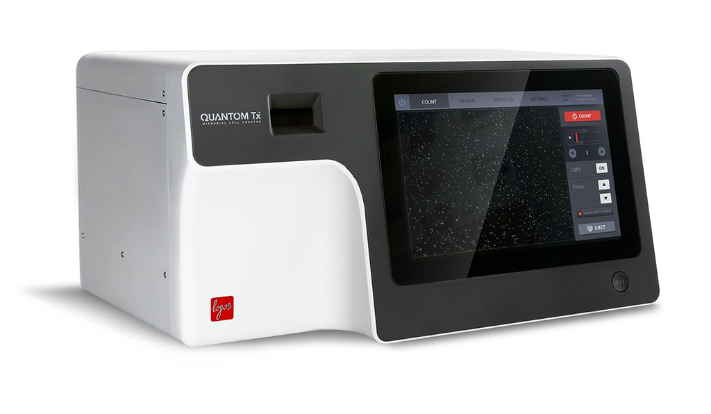 Image: The QUANTOM Tx Microbial Cell Counter is an image-based, automated cell counter that can identify and count individual bacterial cells in minutes (Photo courtesy of Logos Biosystems).