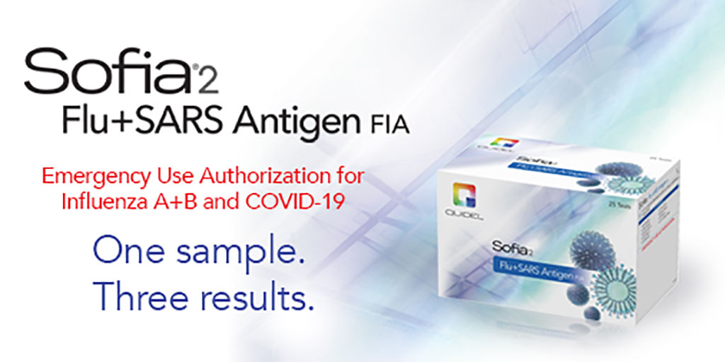 Image: Sofia 2 Flu + SARS Antigen FIA (Photo courtesy of Quidel Corporation)