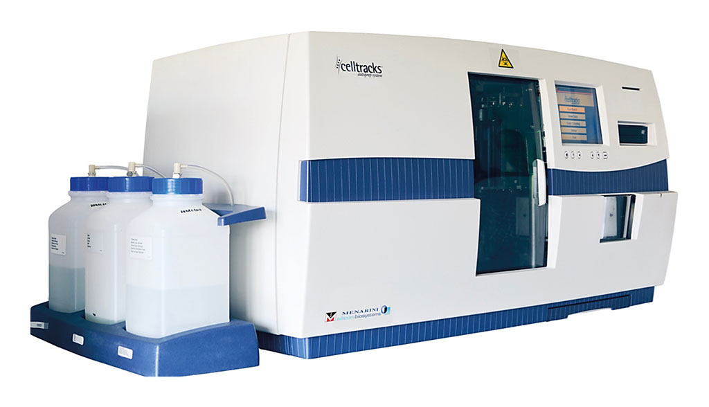 Image: The CELLSEARCH CTC System is the first and only clinically validated, FDA-cleared system for identification, isolation, and enumeration of circulating tumor cells (CTCs) from a simple blood test (Photo courtesy of Menarini Silicon Biosystems).
