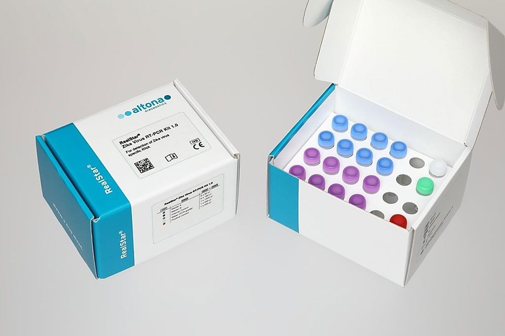 Image: The RealStar Zika Virus RT-PCR Kit 1.0 is an in vitro diagnostic test, based on real-time PCR technology, for the qualitative detection of Zika virus specific RNA in human serum or urine (Photo courtesy of Altona Diagnostics).