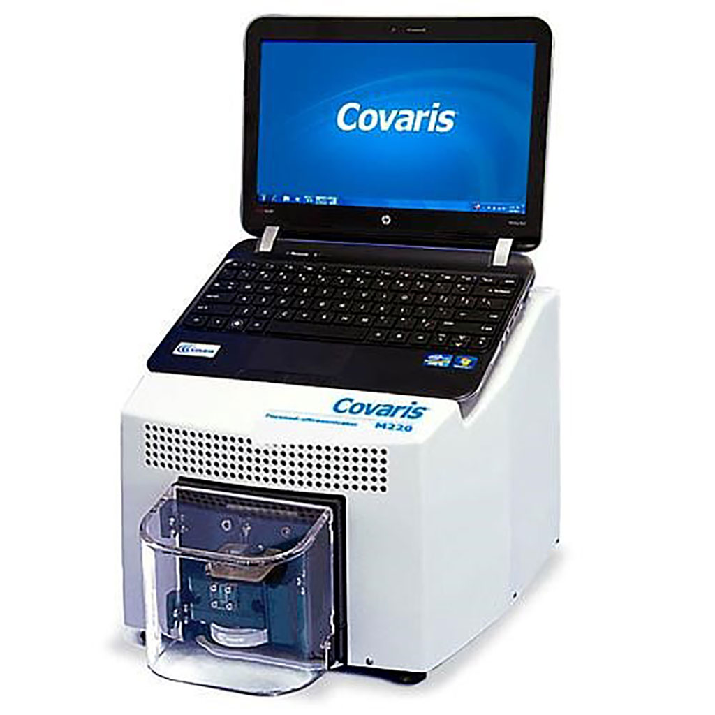 Image: The M220 Focused-ultrasonicator is used for DNA Shearing for Next-Generation Sequencing (Photo courtesy of Covaris).