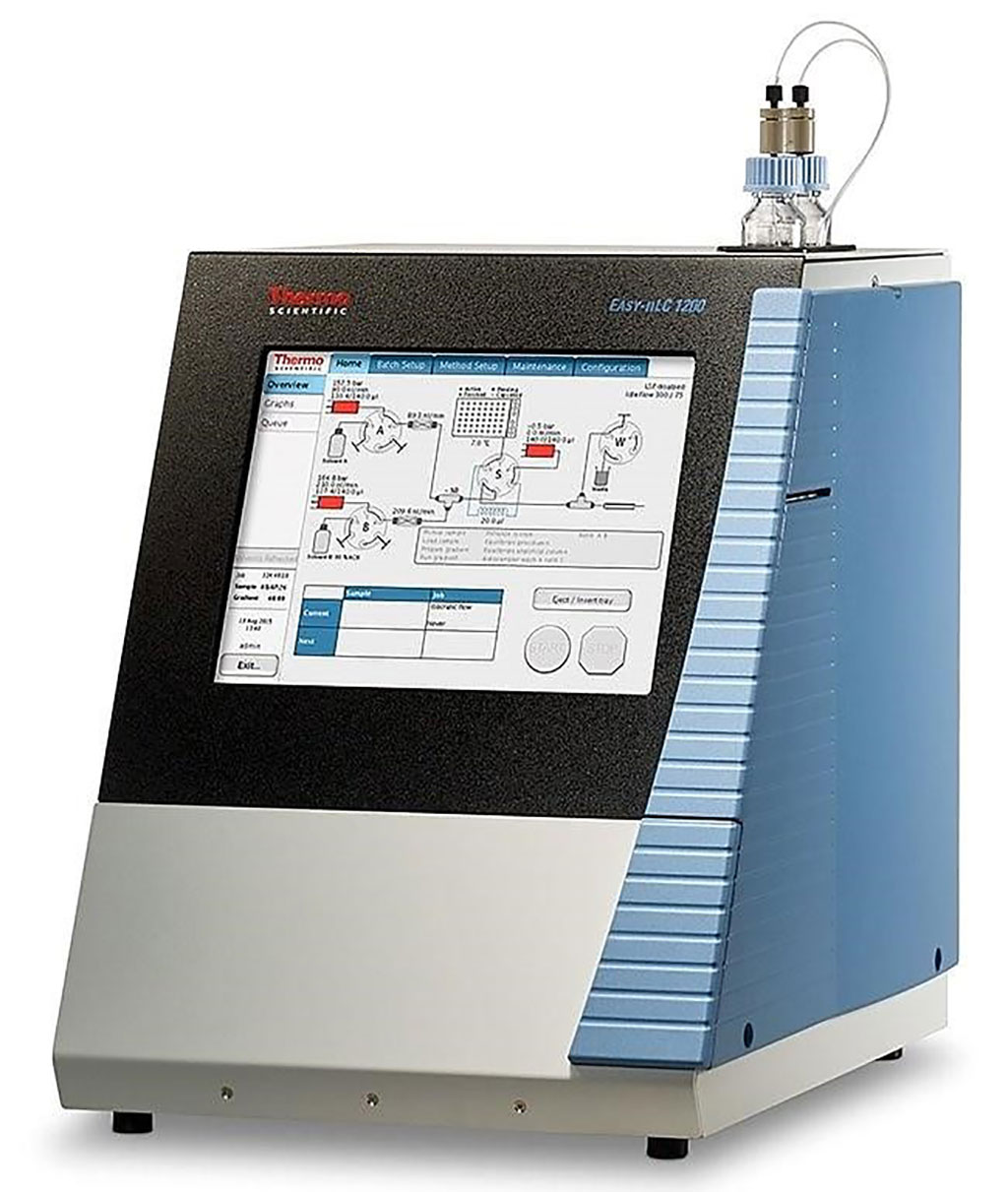 Image: The EASY-nLC 1200 HPLC, high-throughput capacity in a nano-flow UHPLC (Photo courtesy of Thermo Fisher Scientific)