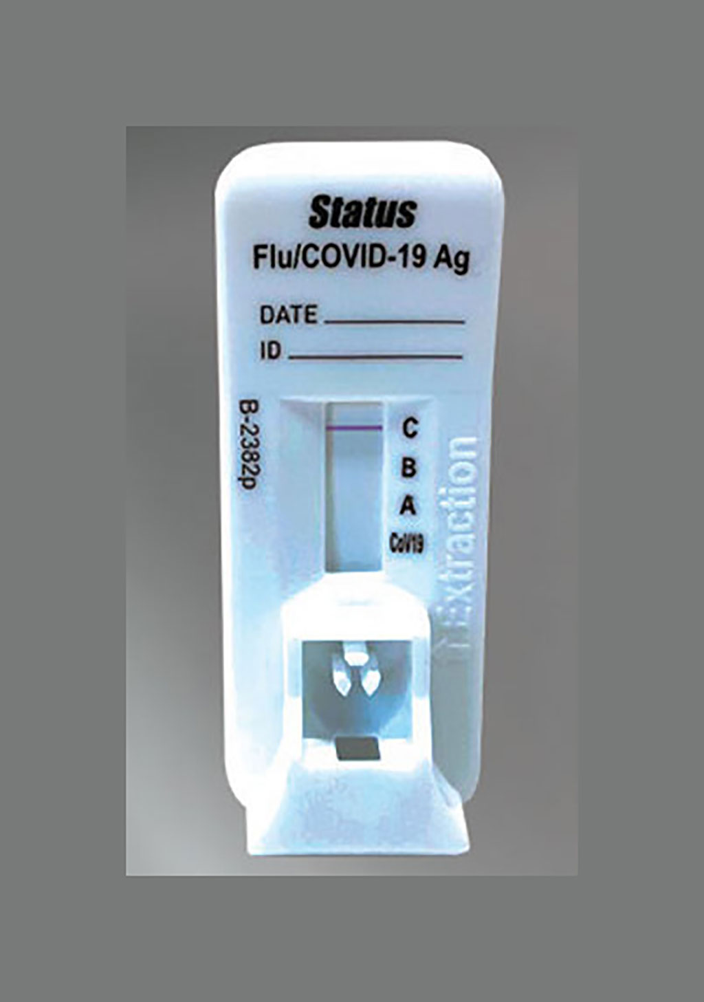 Illustration: Rapid POC Test for Detecting COVID-19 Antigens, Flu A/B (Photo courtesy of Chembio Diagnostic Systems, Inc.)