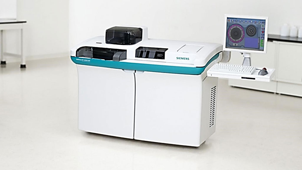 Image: Immulite 2000 XPi immunoanalyzer system (Photo courtesy of Siemens Healthcare Diagnostics)