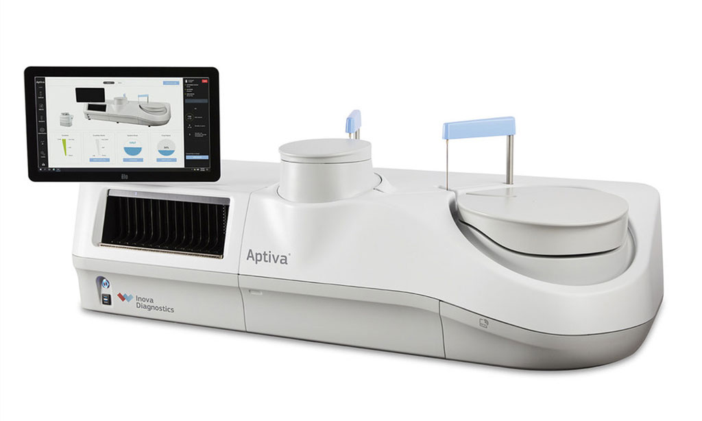 Image: Aptiva utilizes a particle-based multi-analyte technology (PMAT) (Photo courtesy of Inova Diagnostics)