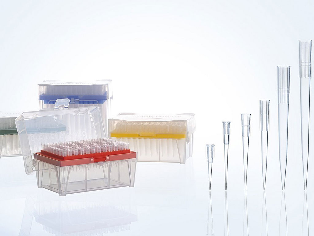 Image: Sapphire pipette tips (Photo courtesy of Greiner Bio-One)