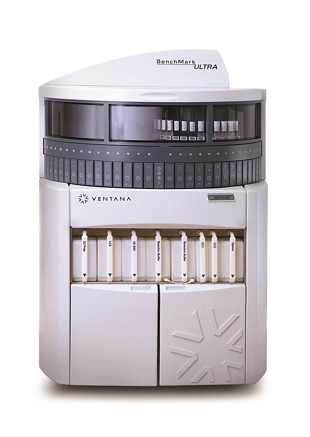 Image: The Ventana BenchMark Ultra autostainer is for cancer diagnostics with automation and the test menu include IHC, ISH, and FITC tests (Photo courtesy of Ventana Medical System)