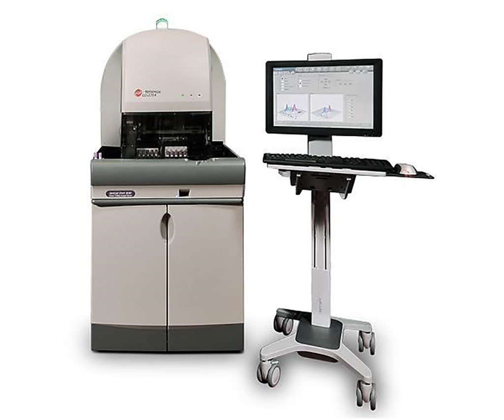 Image: The UniCel DxH 800 Coulter Cellular Analysis System (Photo courtesy of Beckman Coulter)