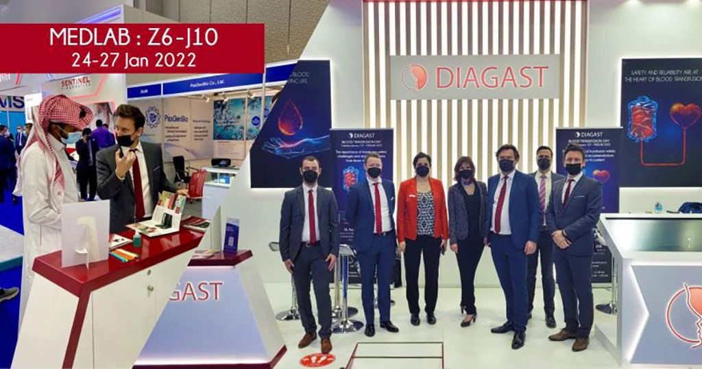 Image: DIAGAST at MEDLAB Middle East (Photo courtesy of DIAGAST)