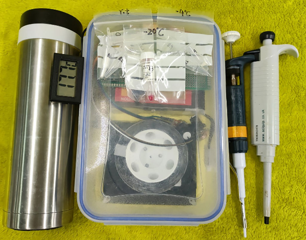 Image: Lab-in-a-Backpack (Photo courtesy of Queen Mary University of London)
