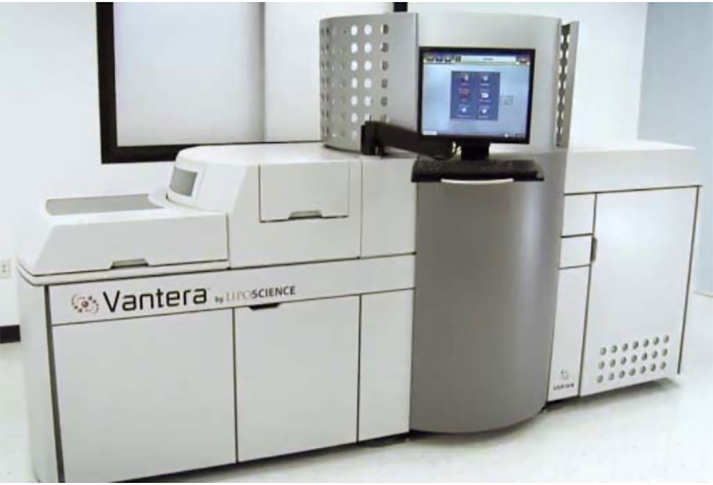 Image: The Vantera Clinical Analyzer combines nuclear magnetic resonance (NMR) spectroscopic detection and proprietary signal processing algorithms to identify and quantify concentrations of lipoproteins and, potentially, small molecule metabolites (Photo courtesy of Association for Advancing Automation)