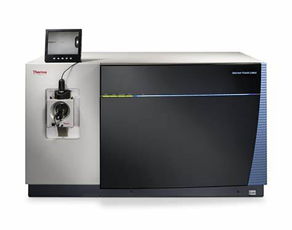 Image: The Orbitrap Fusion Mass Spectrometer was used to identify the biomarker panel for risk of early respiratory failure following hematopoietic cell transplantation (Photo courtesy of Thermo Fisher Scientific)