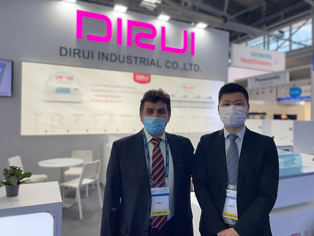 Image: DIRUI presented its high-end analyzers at EUROMEDLAB (Photo courtesy of DIRUI)